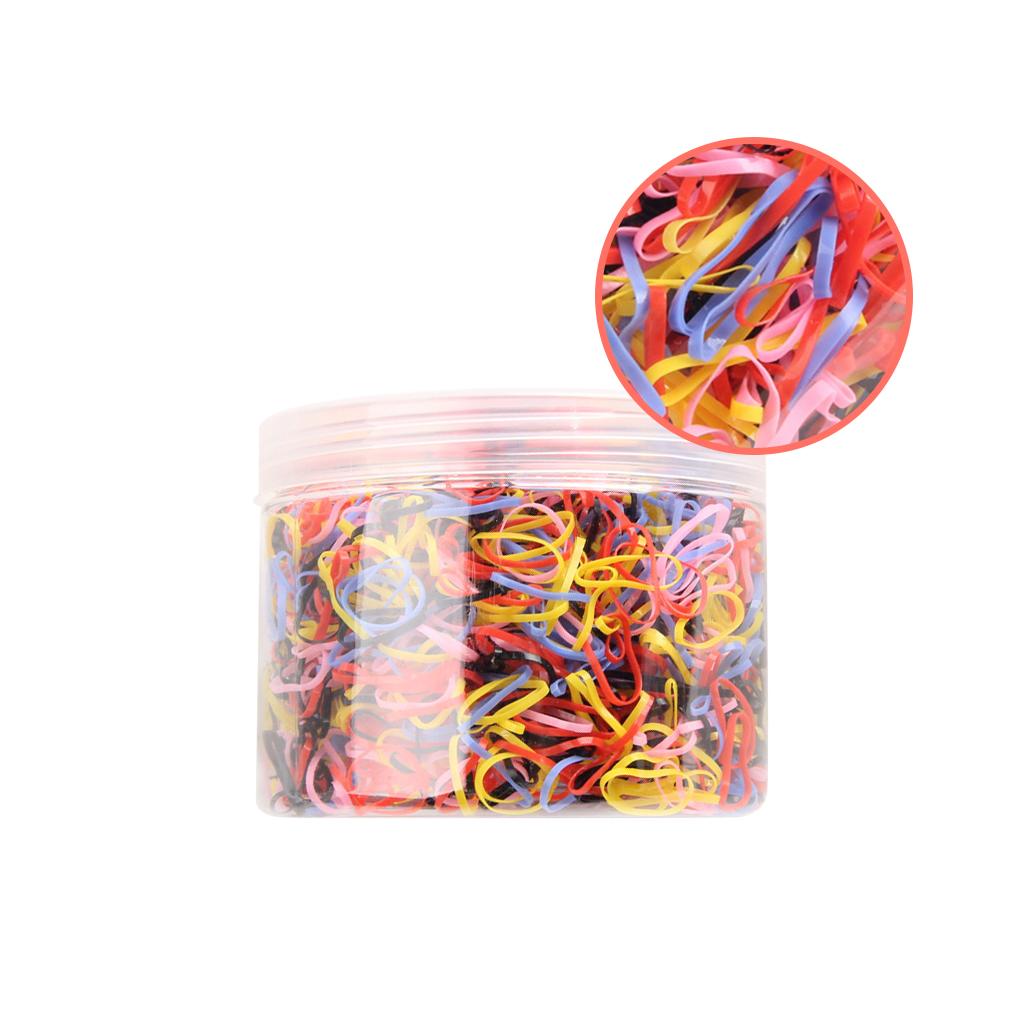 NEW Colorful Hair Band Kids Hair Tie Elastic Rubber Bands Party Wedding