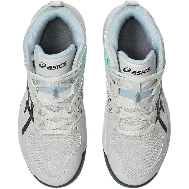 Asics Dunkshot Mb 10 Comfortable Versatile Mid-Top Kids Basketball Shoes Kids Basketball Shoes Cool-Mist-Gray 1064A019-105