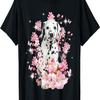 Dalmatian Dog Cherry Blossom Sakura Flower T-Shirt