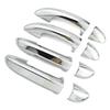 For VW CC Passat CC 2008-2017 ABS Chrome Door Handle Cover Trim Protector & Bowl Cup Frame Guard Car Exterior