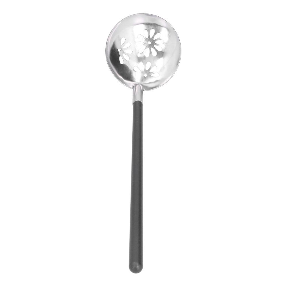 Durable Tool Rustless Strainer Hollow Mesh Japanese Style Hot Pot Spoon Slim Handle Mini Size Ramen Scoop Household Kitchen