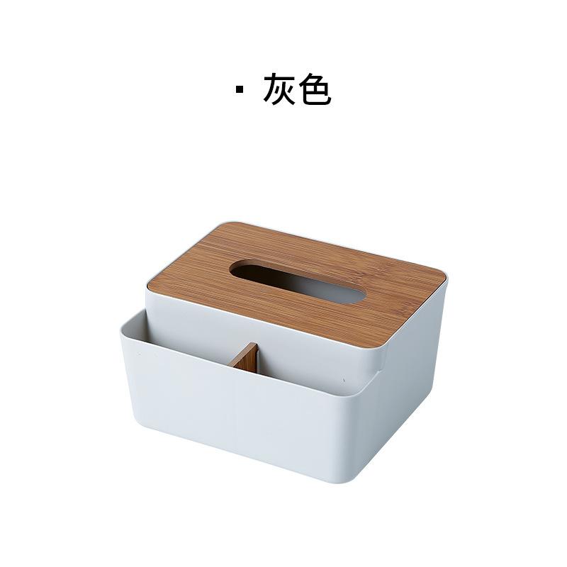 Desktop Tissue Box Holder for Facial Tissues and Napkins, Tabletop Dispenser