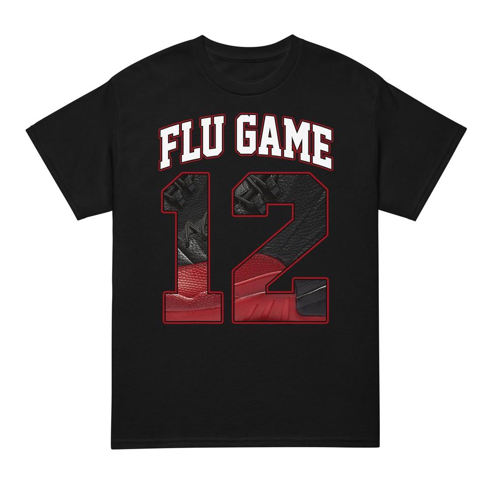 Number 12 Flu Game 12s Matching Tee For Men Women T-Shirt 3XL