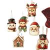 Wooden Christmas and Halloween Hanging Ornaments Laser Cut Pendants 3 Mm or 5 for Holiday Decoration