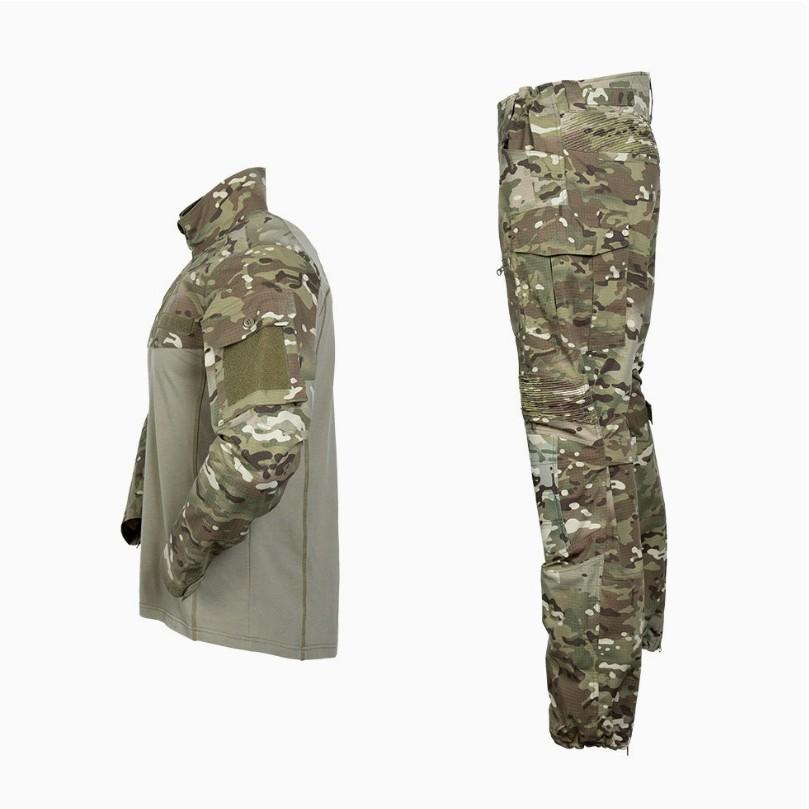 New frog clothing wear-resistant breathable training clothing outdoor camping CS training military fan clothing