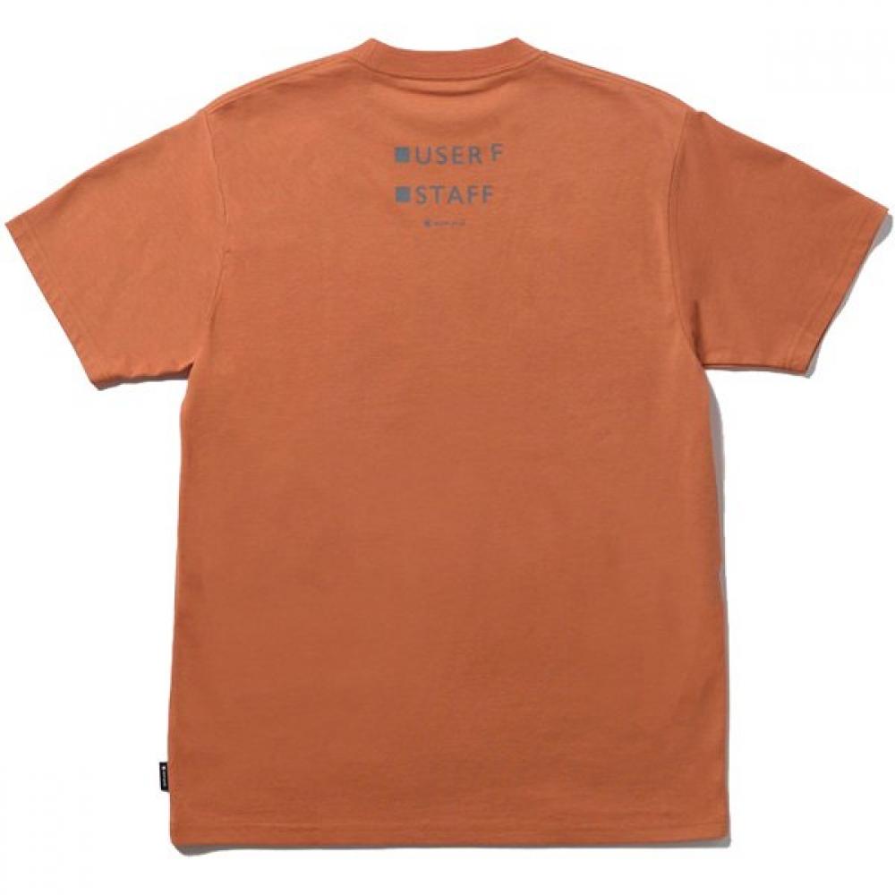 Snow Peak Spw Tour 2025 T ShirT Men S cuT And Sewn Orange Xl Size TS 25Su10205054