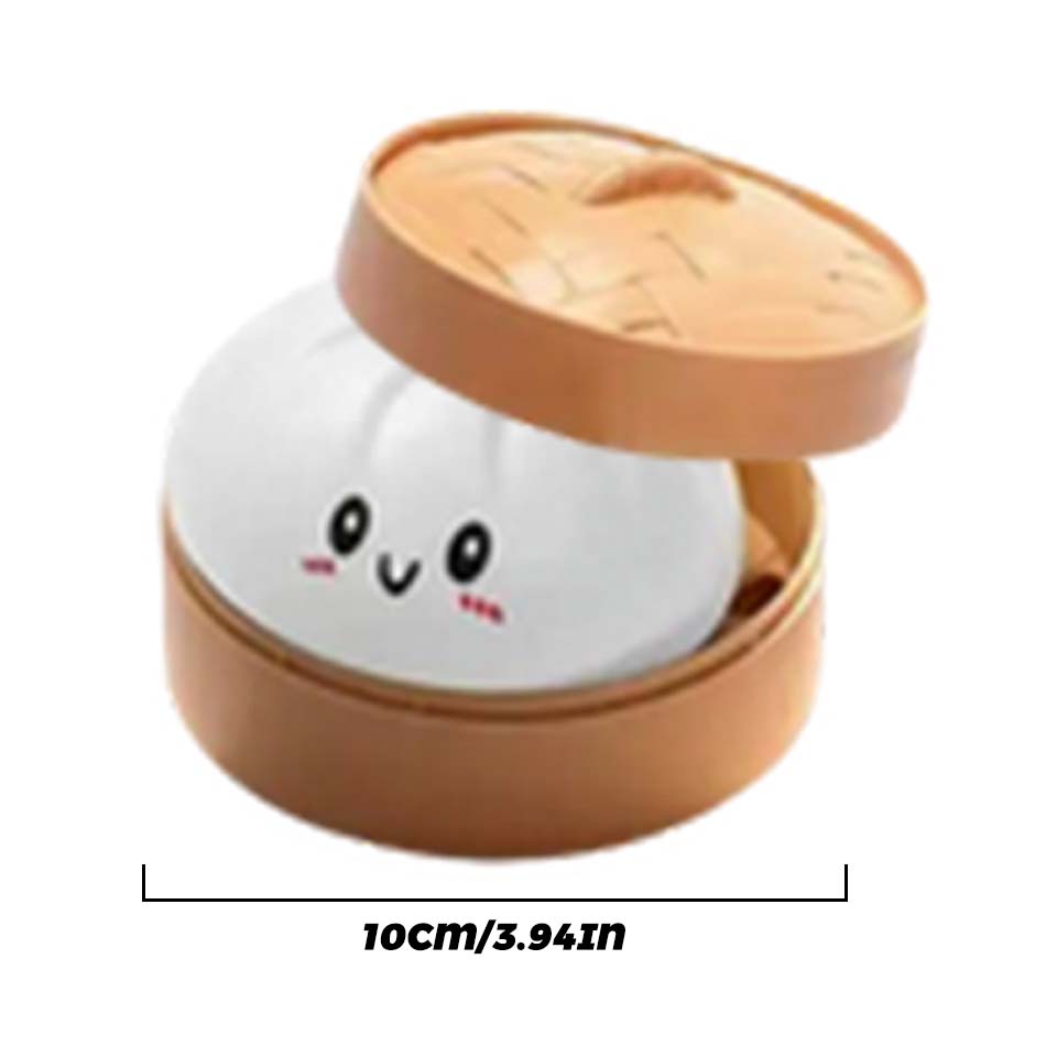 Colorful Simulated Dumpling Squishy Relaxing  Antistress Enhance Happiness Rebound Squeeze  Toy