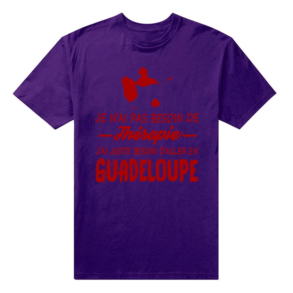 Nový letní styl Guadeloupe bavlna krátký rukáv vtipné tričko grafické Harajuku hip hopové tričko streetwear