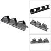 Acouto Gauge Mount Pod Gauge Bracket Holder Universal Heavy Duty Racing Sport Meter Gauge Pillar Mount Pod Holder(Triple Hole)