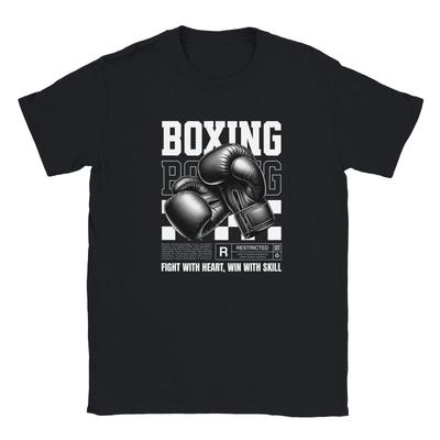 BOXEN T-SHIRT | Einzigartiges Grafik-T-Shirt | Geschenk für Kämpfer | Sportbekleidung