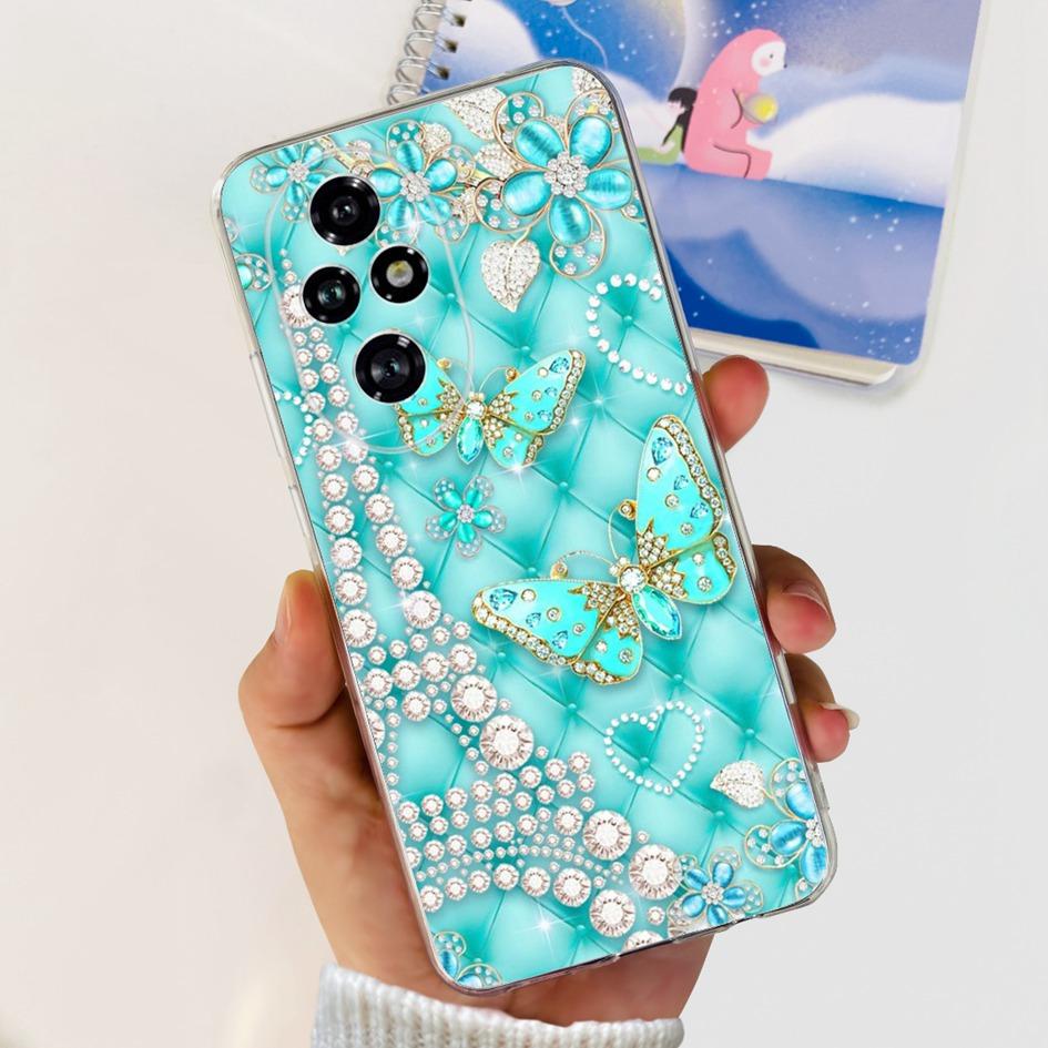 For Huawei Honor 200 Pro 5G Case New Stylish Flower Slim Soft Clear Silicone Phone Cover For Honor 200 Pro Bumper Honor200 Coque