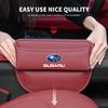 1Pcs Car Gap Storage Box Auto Interior Leather Organizer For Subaru BRZ Outback WRX Ascent Levorg Forester XV Crosstrek Impreza Y17