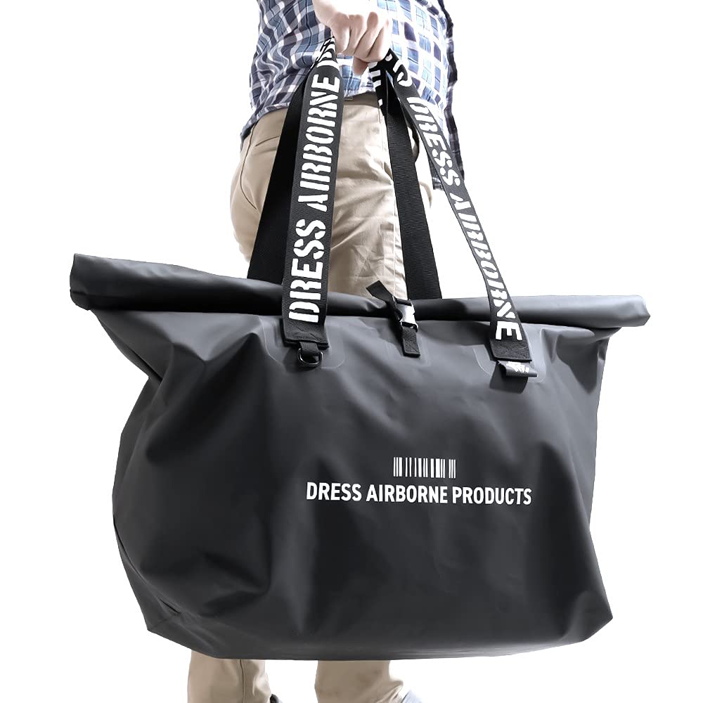 DRESS Waterproof Tote Ideal for Disaster and Large and Also suitable for long and outdoor activities like campfires and Bag, 65L/GRY, Fishing,