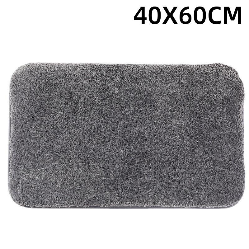 Absorbent Bathroom Mat Toilet Rug Non Slip Floor Mat Washroom Entrance Door Carpet Soft Anti Skid Bath Mat