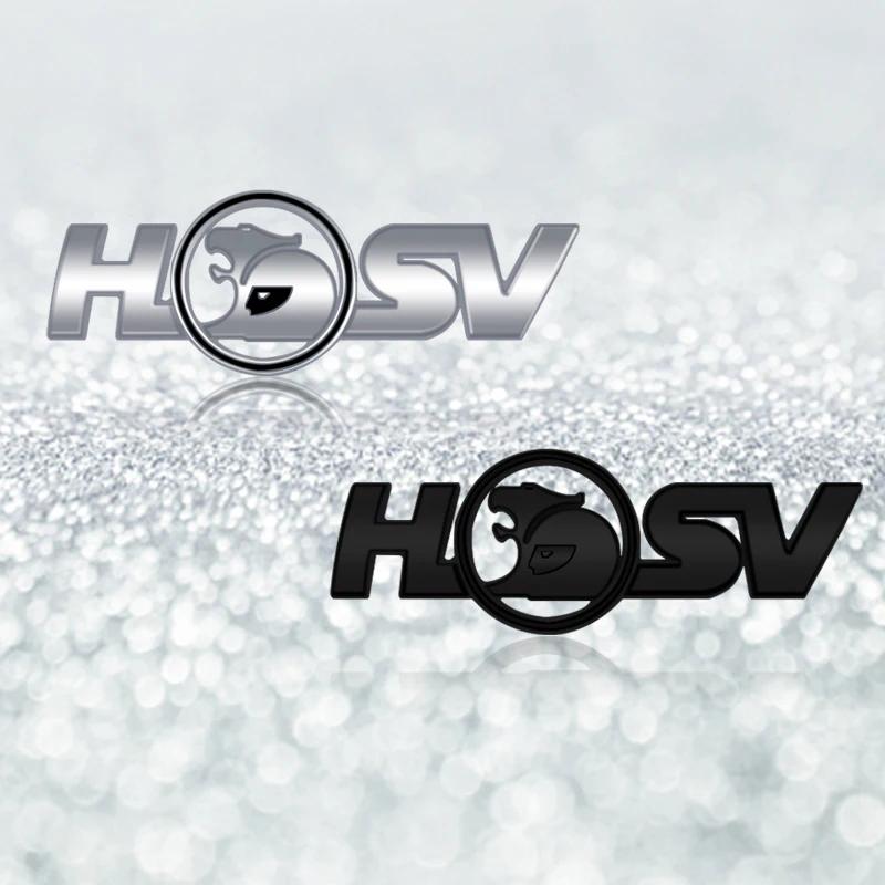 1pc New 3D Metal HSV Logo Emblem Decor Side Fender Rear Trunk Badge Sticker for HSV Astra Commodore VT VX VU VY HSV Cruze Rodeo Astra