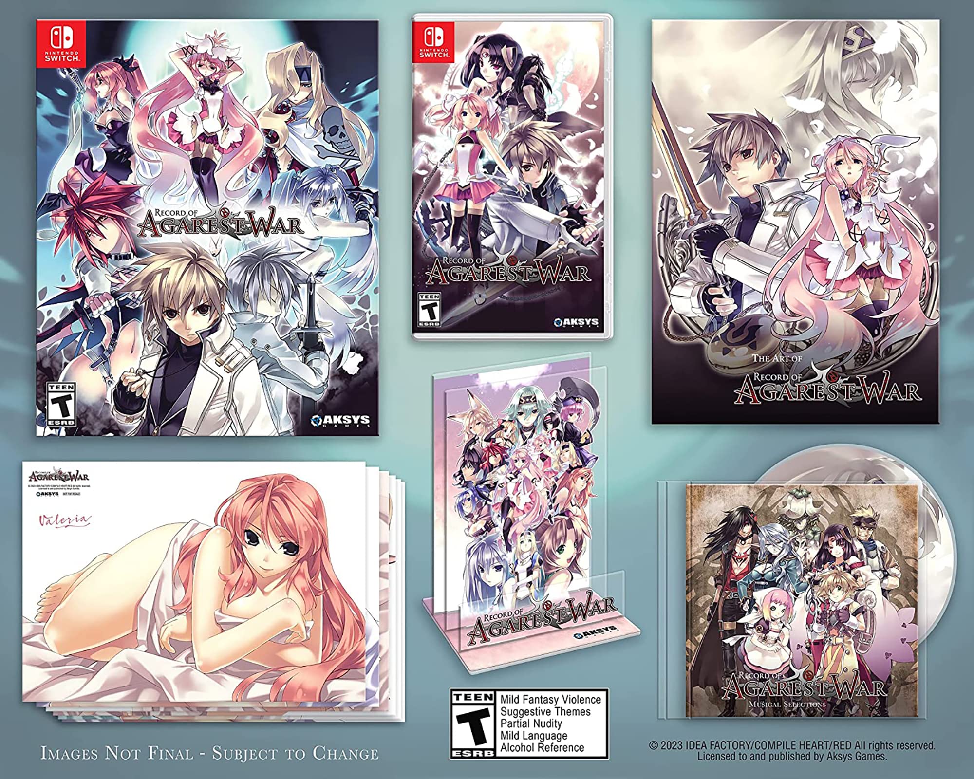 Record of Agarest War Limited Edition North Switch (Импорт Америки) –