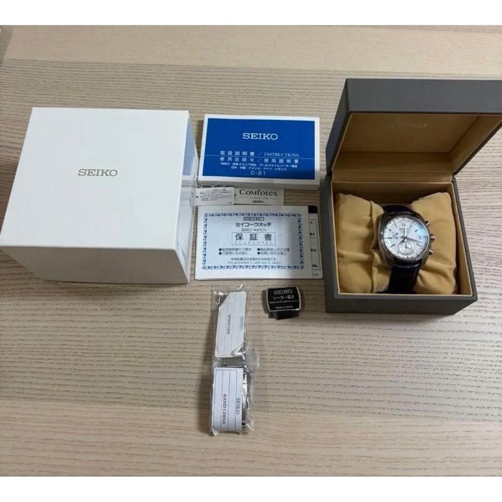 Used SEIKO ASTRON SBXY021 with Seiko Genuine Belt