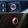 Rearview Mirror Adjustment Knob Decoration Cover Aluminium Alloy Car Stickers For VW Volkswagen Golf Mk7 Polo 2015-2019 Switch T