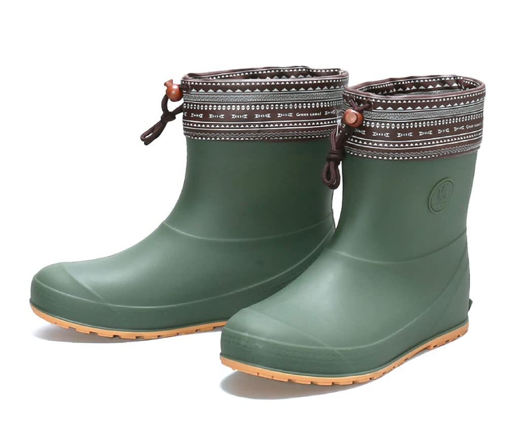 Hanshin Soji GC5640 Tribal Khaki [Green Camel] Boots, Medium,