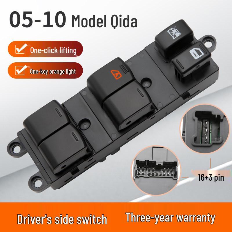 Nissan Tiida 11/12 Driver's Side Window Switch Assembly