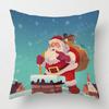 Decorative Cushion Home Living Room Decor Throw Pillow Cover 40*40 40X40Cm 60X60Cm 45X45Cm 50X50Cm Plant Winter Merry Christmas