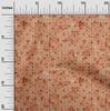 oneOone Cotton Flex Light Mint Green Fabric Texture & Triangle Geometric Craft Projects Decor Fabric Printed By The Yard 40 Inch