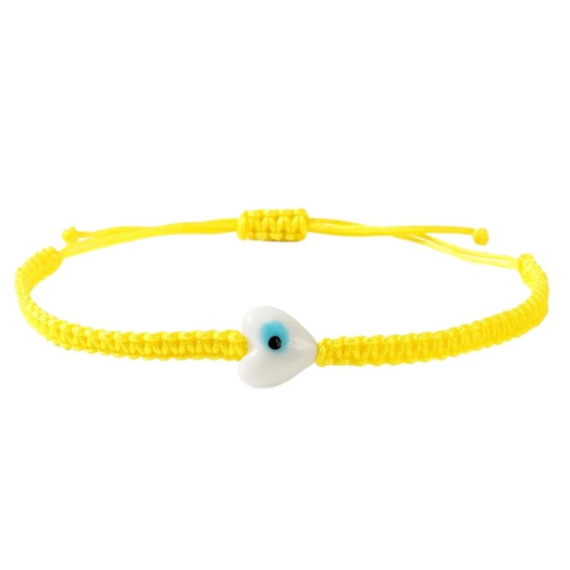 Colorful Bohemian Friendship Bracelet Featuring Mystical Eye Decoration Comfortable Stretch Designs Accessory