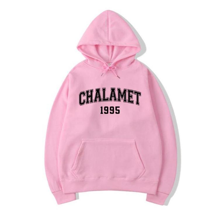 Timothee Chalamet Hooded Pullover Hoodie Casual Long Sleeve Sweatshirt Top Women Gift Clothes