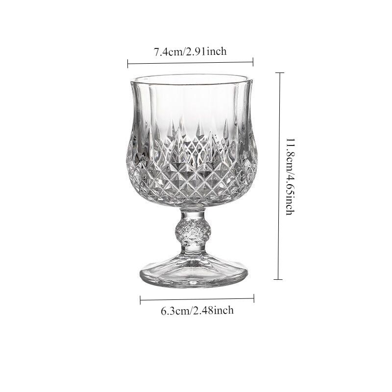 

1 шт. Резные бокалы хайбол, бокалы для красного вина, бокалы для шампанского, 4 типа стеклянных стаканов на выбор, стаканы для напитков, коктейльные бокалы 1pcs
