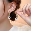 Elegant Faux Jade Tassel Earrings: High-End Ancient Style with a Fresh, Simple Chinese Design for Women