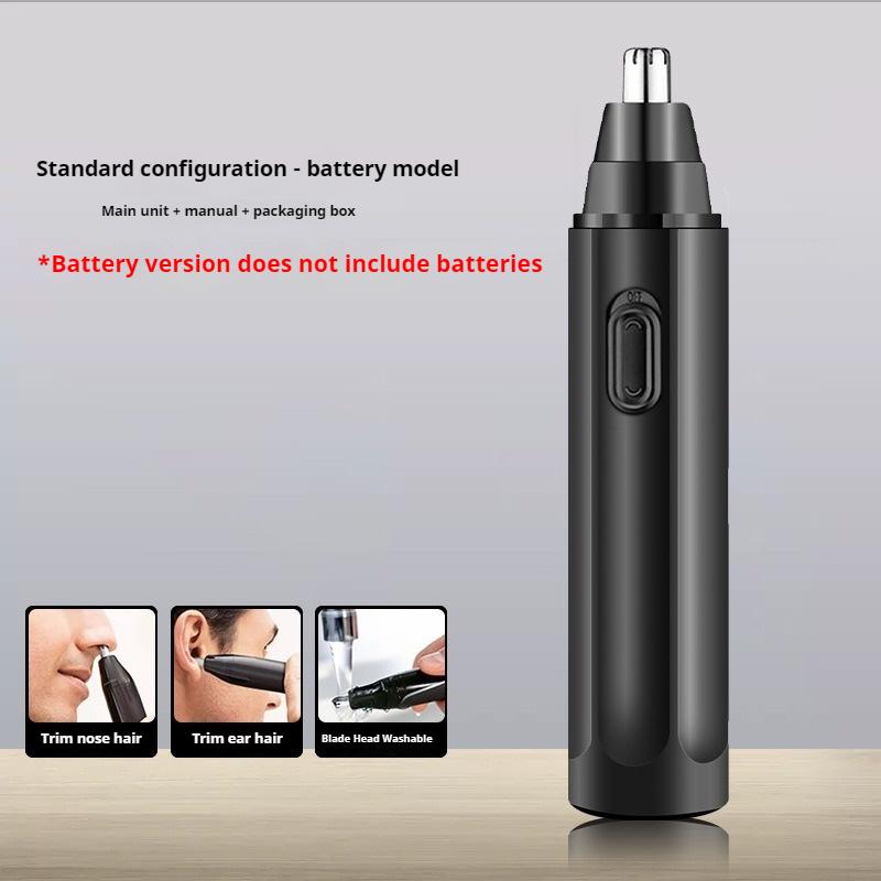New electric men s nose hair trimmer rechargeable automatic hair cutting nostril cleaning artifact nose hair explosion