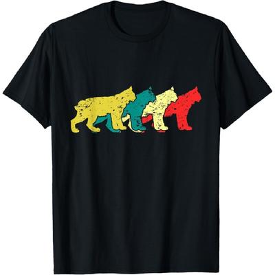 Caracal Cat Shadowed Wild Cat Caracal Lover Lynx Animal T-Shirt