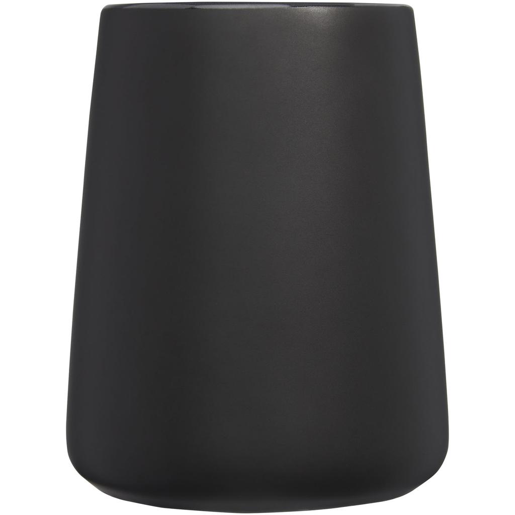 Glass "Joe" 450 ml ceramic mug Solid black