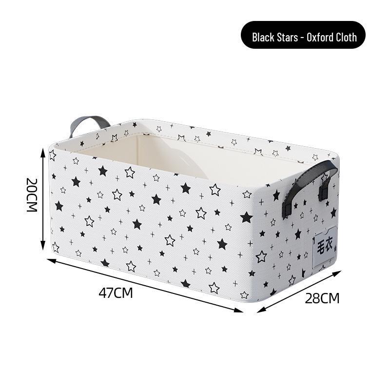 Foldable Ion Steel Frame Fabric Organizer: Large Capacity Storage Box for Clothes and Books.