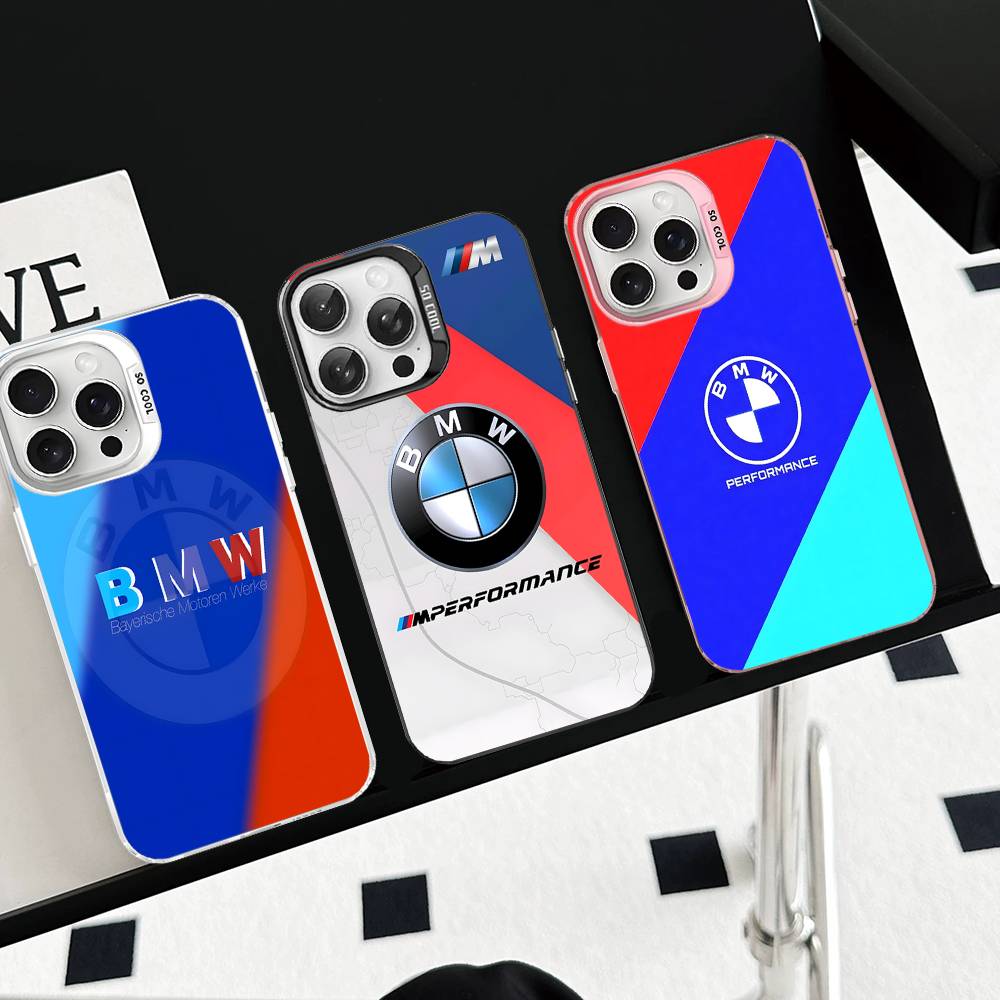 BBIP8 B-BMW-W Fashion Phone Case For IPhone 16 15 14 13 12 11 17 Pro MAX Plus Pro Matte Shockproof Cover