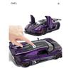 1/24 Koenigsegg ONE 1 Rotor Door Supercar Diecast Alloy Model Car Sound and Light Pull Back Outdoor Collections Ornaments Birthday Gift Boy