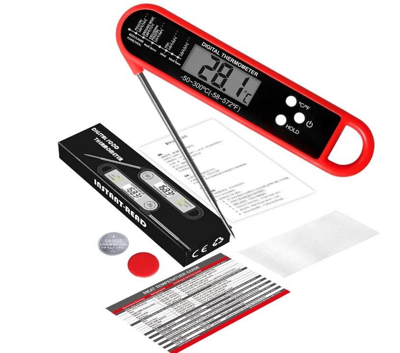 Digital Meat Thermometer Cooking Food Kitchen BBQ Probe Water Milk Oil Liquid Oven Digital Temperaure Sensor Meter Thermocouple