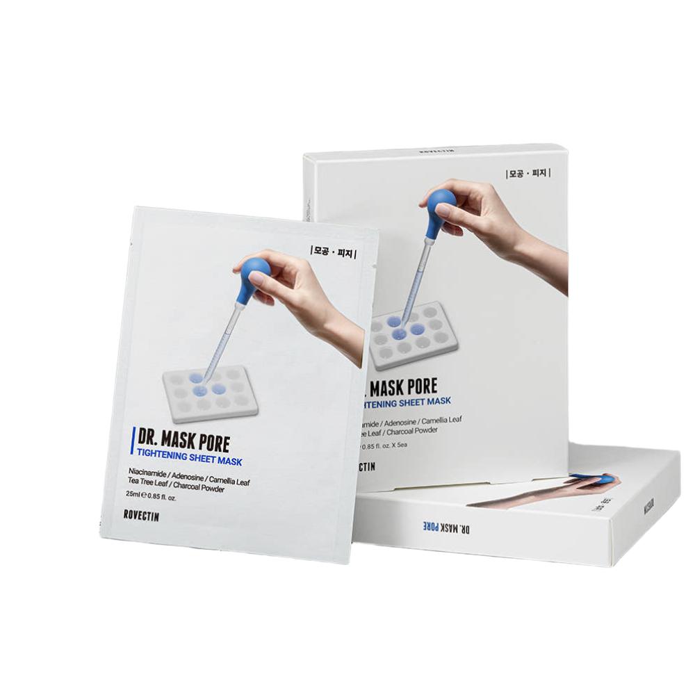 ROVECTIN Doctor Pore Sheet Mask 2 BOX Total 10 Sheets