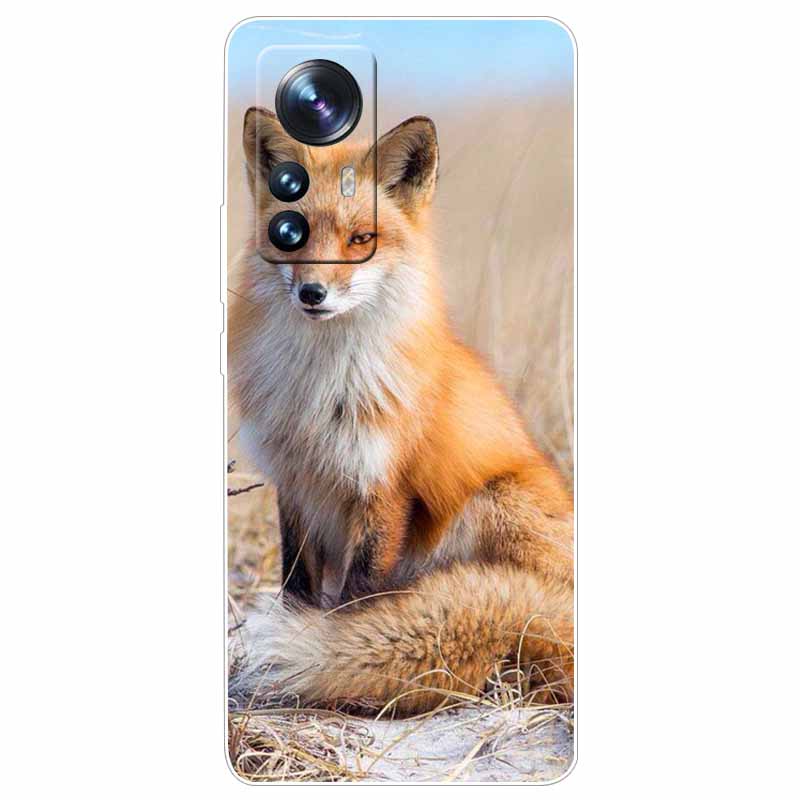 For Xiaomi 12T Pro 5G Case 12 T Cat Space Soft TPU Clear Silicone Funda Cases for Xiaomi 12T 5G Cover 12TPro Shockproof 2022