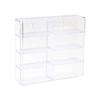 1/4pcs Stackable Acrylic Cabinet Rack Dustproof Transparent Car Storage Box Car Display Box  Gift