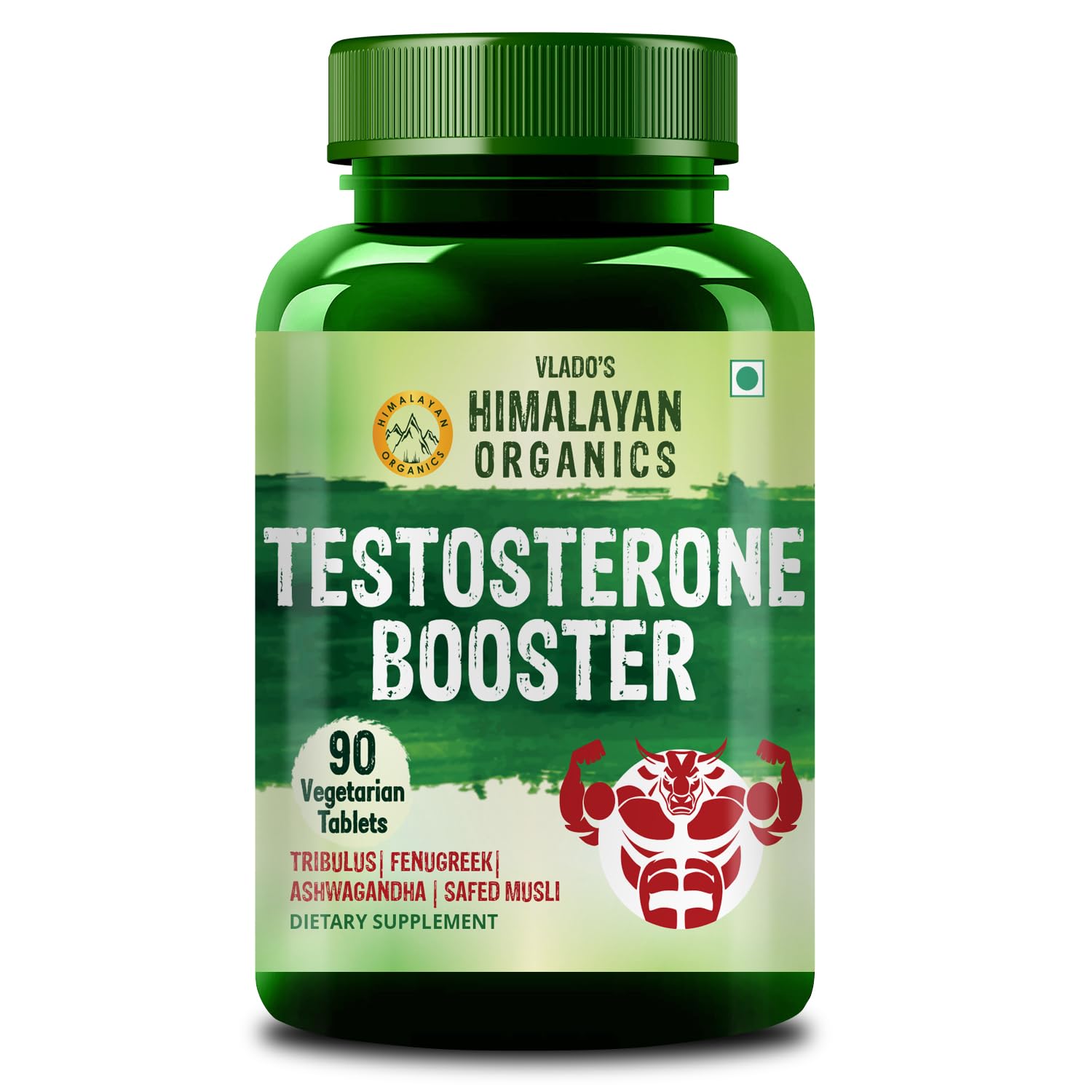 

Vlado s Himalayan Organics Testosterone Supplement For Men 90 Veg Tablets Boost Stamina Energy