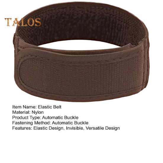 Cinto elástico masculino feminino sem fivela invisível macio ajustável cinto cor sólida fita de fixação material elástico acolchoamento ultramacio cós