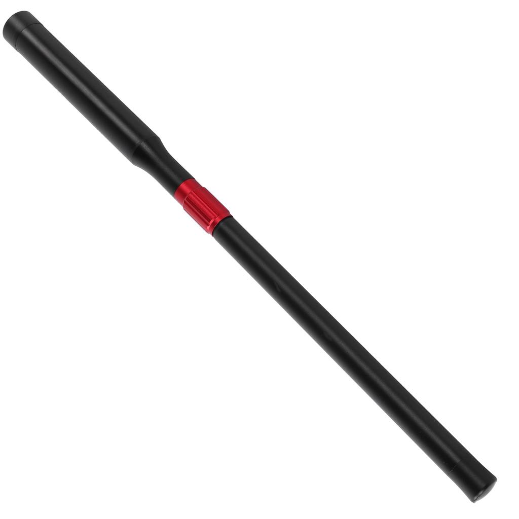 Aluminum Billiards Pool Cues Extension Rod Telescopic Stretch Snooker Accessories(Red Black )