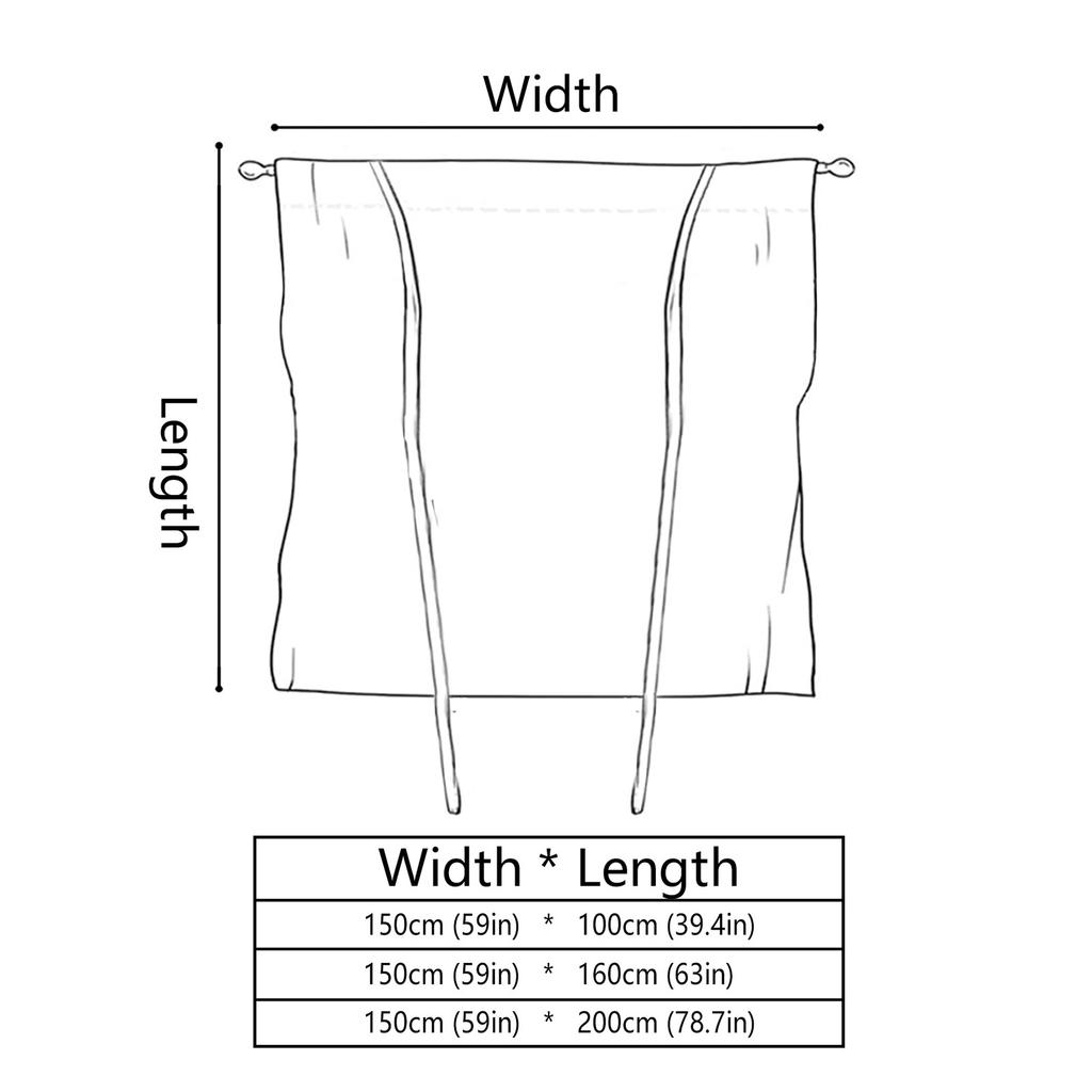 White Lace Embroidery Voile Curtains with Rod Pockets Pulling Curtain for Living Room Bedroom Kitchen 150cm