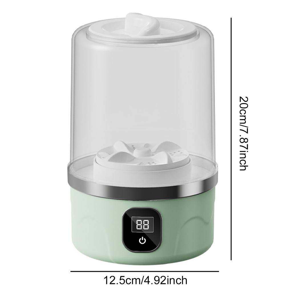 Automatic Laundry Cup with Laundry Cup Portable Washing Machine Rechargeable Mini Special Washer for Travel Home and Dormitory