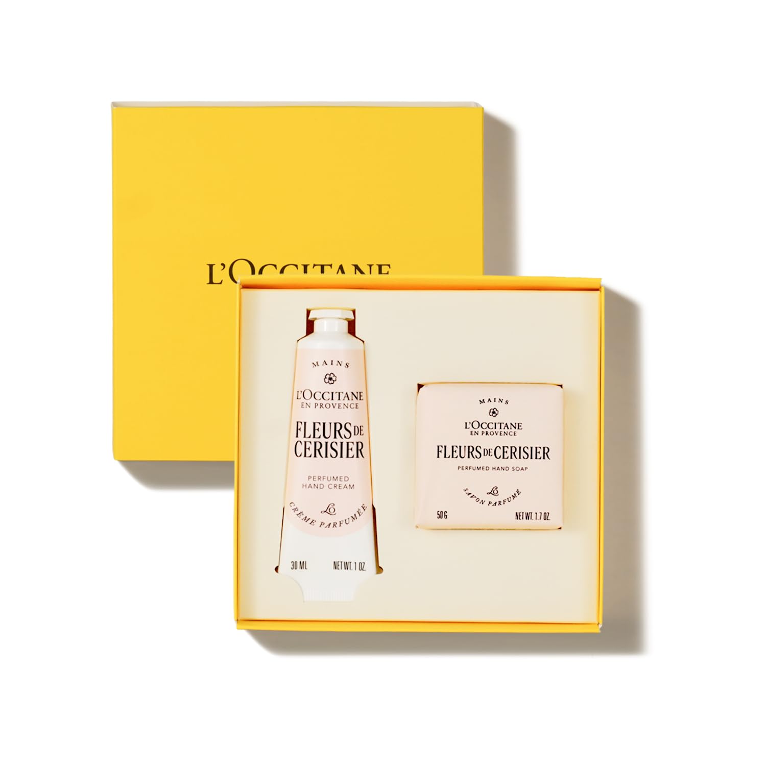 LOCCITANE Fleur de Cerisier Sakura Cherry Blossom Merci Gift Set Hand Cream Soap Petit Birthday Women Men Popular Farewell Present