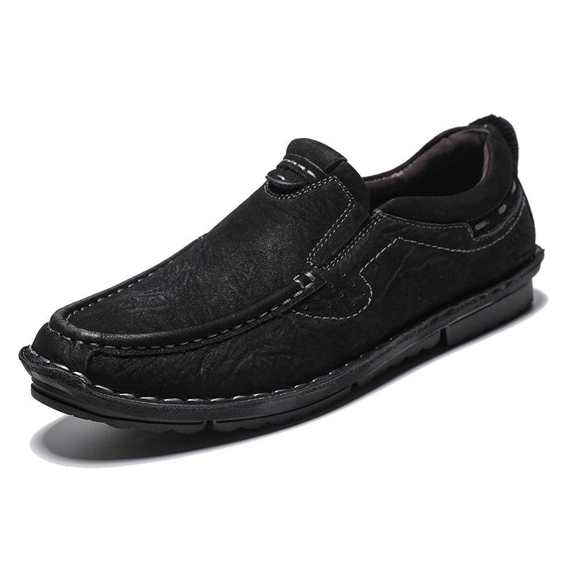 Herren handgefertigte lässige Leder-Loafer