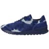 Samsara Suede Slip Resistant Abrasion Resistant Low Top Casual Shoes Men's Tie Dye Blue D7H0L-4949