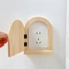 Switch Protective Cover for Electric Shock Prevention, Wooden Door Light, Baby Proofing, Electrical Outlet
