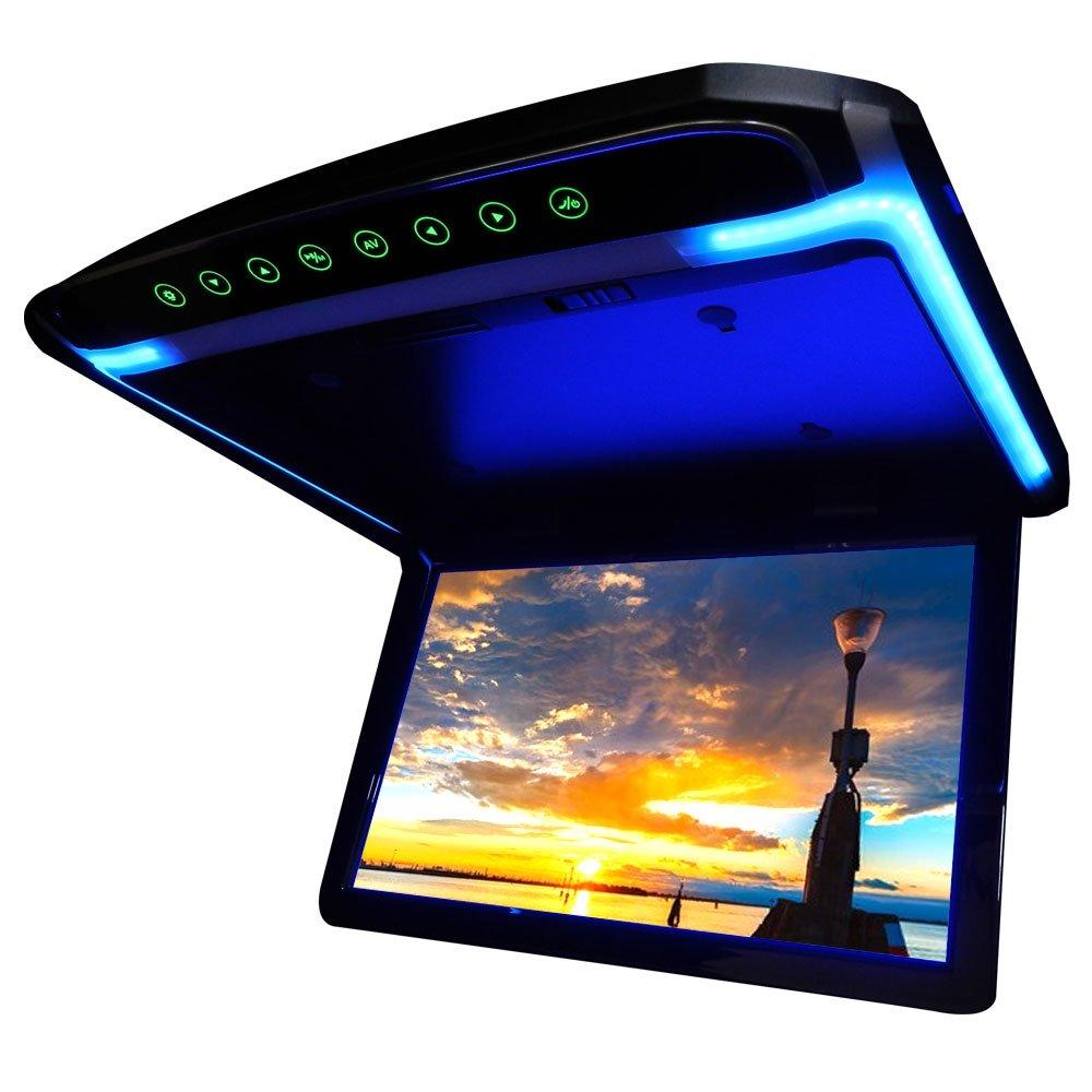 

Monitor with LED and 12V Power [F1230BH] 12.1-inch Flip-Down Backlight, HDMI, MicroSD,